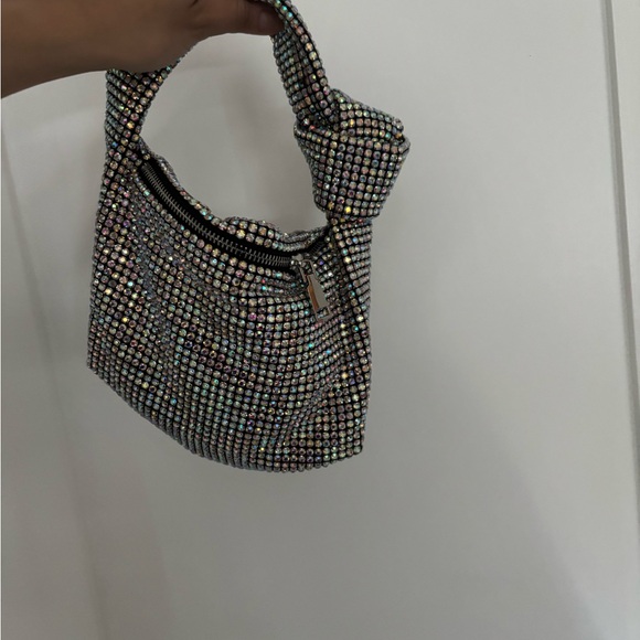 Elegant Crystal Embellished Handbag - Picture 5 of 6